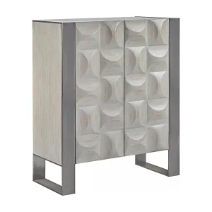 Highboard – Grijs Hout, metaal – MARGO