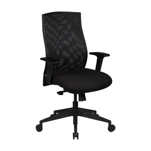 hoes bureaustoel stof zwart bureaustoel design