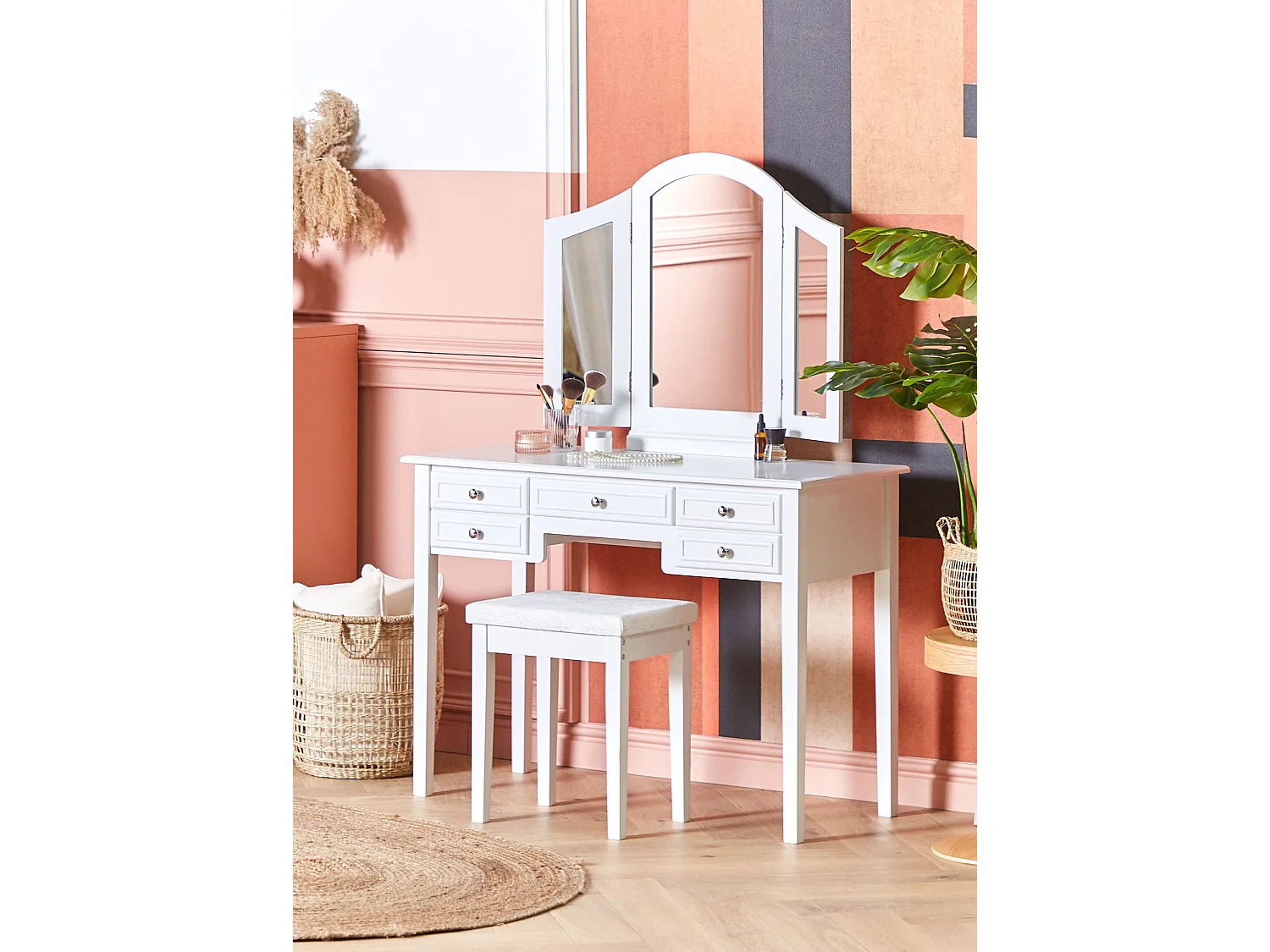 Kaptafel LUMIERE Wit