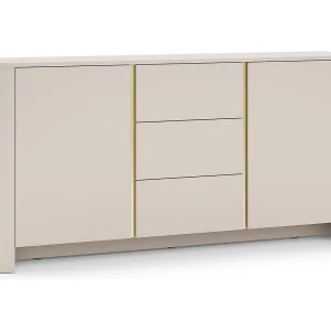 Kasjmier dressoir 170 cm voor woonkamer Mezzano, kast met lades, tweedeurs Kasjmier dressoir 170 cm voor woonkamer Mezzano, kast met lades, tweedeurs