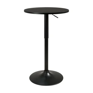 Hoge Bartafel Ø60 cm – Sta-tafel verstelbare hoogte en Draaibaar SETI (Zwart-integraal) Hoge Bartafel Ø60 cm – Sta-tafel verstelbare hoogte en Draaibaar SETI (Zwart-integraal)