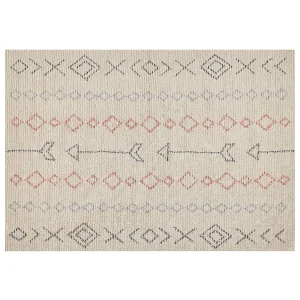 Vloerkleed katoen beige 160 x 230 cm DISPUR Vloerkleed katoen beige 160 x 230 cm DISPUR