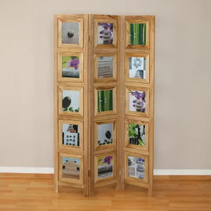 Kamerscherm 161x93x2 cm bruin Kamerscherm 161x93x2 cm bruin