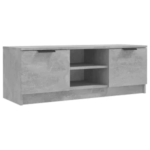 Kaelyn Tv-meubel 102x35x36,5 cm bewerkt hout betongrijs Kaelyn Tv-meubel 102x35x36,5 cm bewerkt hout betongrijs