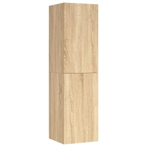 Hoeselt Tv-meubel 30,5x30x110 cm bewerkt hout sonoma eikenkleurig Hoeselt Tv-meubel 30,5x30x110 cm bewerkt hout sonoma eikenkleurig