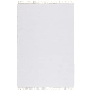 Katoenen tapijt, handgeweven en omkeerbaar 90×160 cm wit Happy Cotton Katoenen tapijt, handgeweven en omkeerbaar 90×160 cm wit Happy Cotton