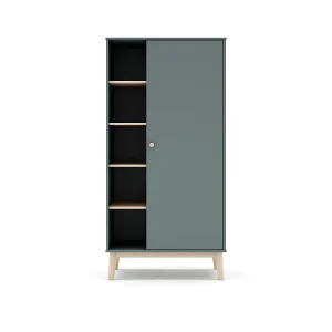 Kast met 1 deur en 4 planken 90×181 cm Kast met 1 deur en 4 planken 90×181 cm