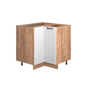Hoekkast wit landhuis 80.5x60x82 fame-line Hoekkast wit landhuis 80.5x60x82 fame-line