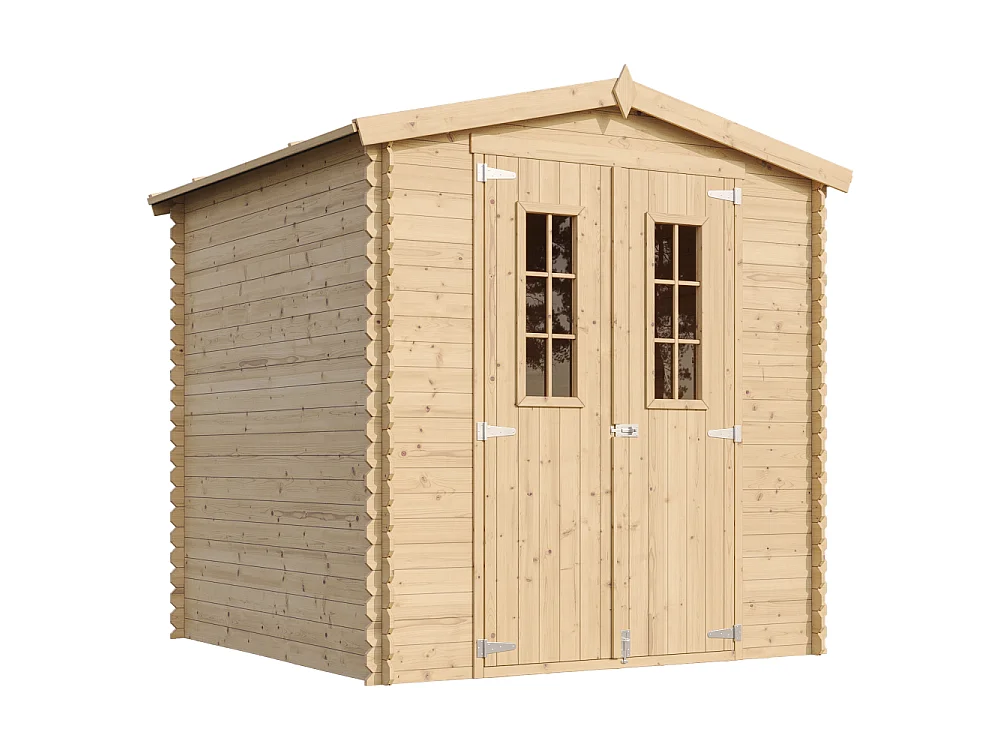 Houten tuinschuurtje met geimpregneerde vloer - 3.53 m² - M343C+M343G
