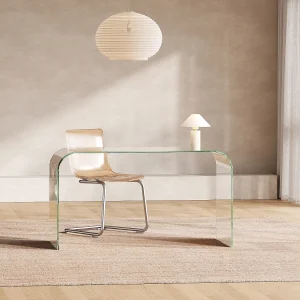 Bureau van gehard glas transparant KARDEMO