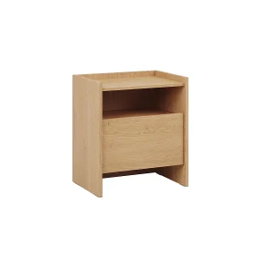 Japandi Houten nachtkastje met 1 lade Japandi Houten nachtkastje met 1 lade