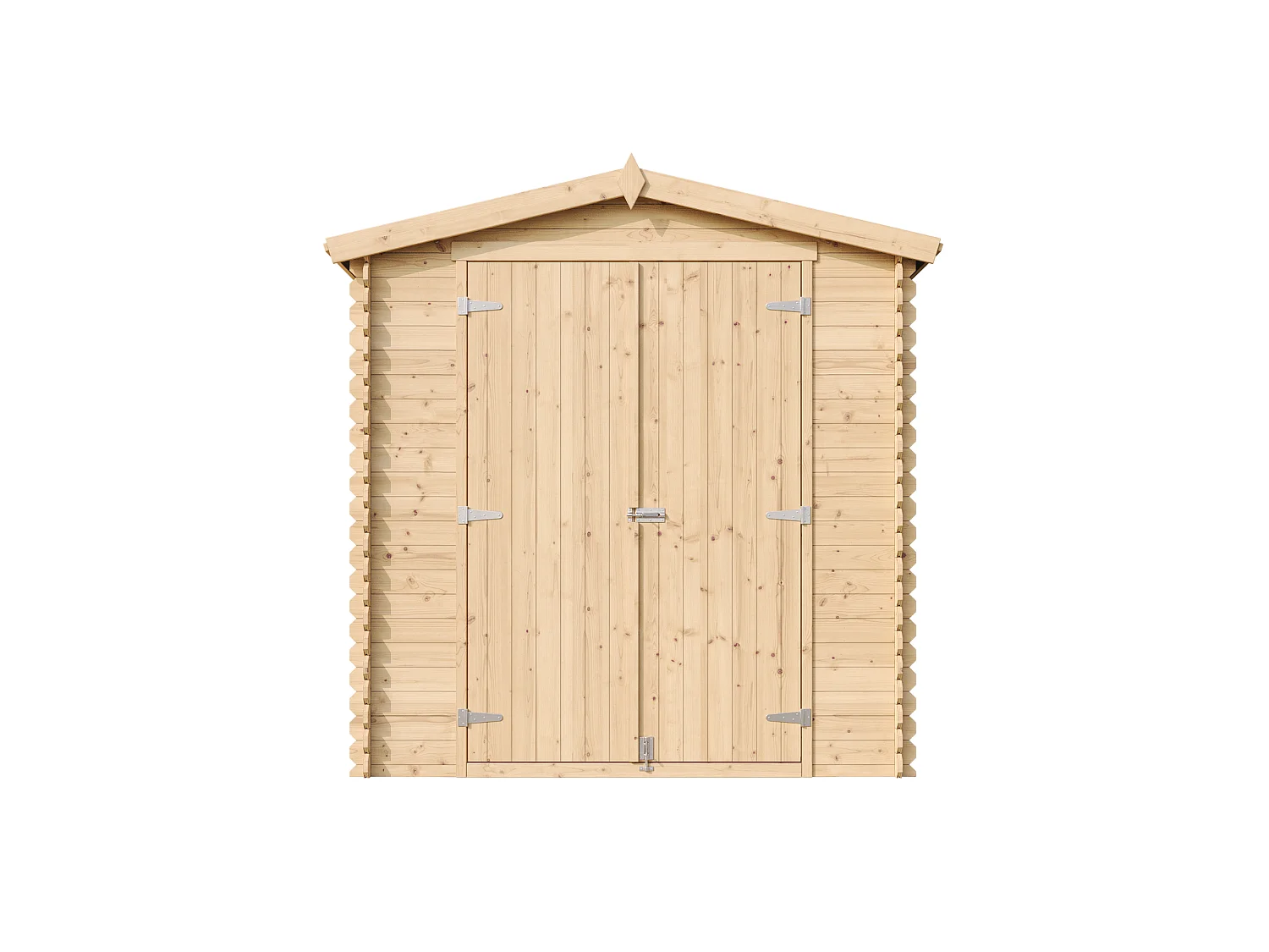 Houten Tuinhuis met vloer - 206x216xH224 cm / 3.53 m² - M343C1+M343G