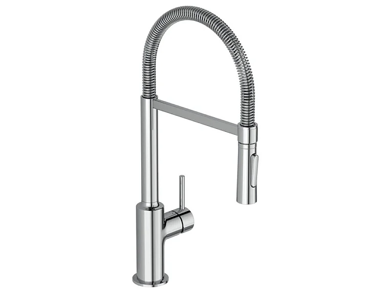 IDEAL STANDARD Ceralook Semi-Pro Keukenkraan Chroom met Uittrekbare Sproeier en EasyFix Systeem
