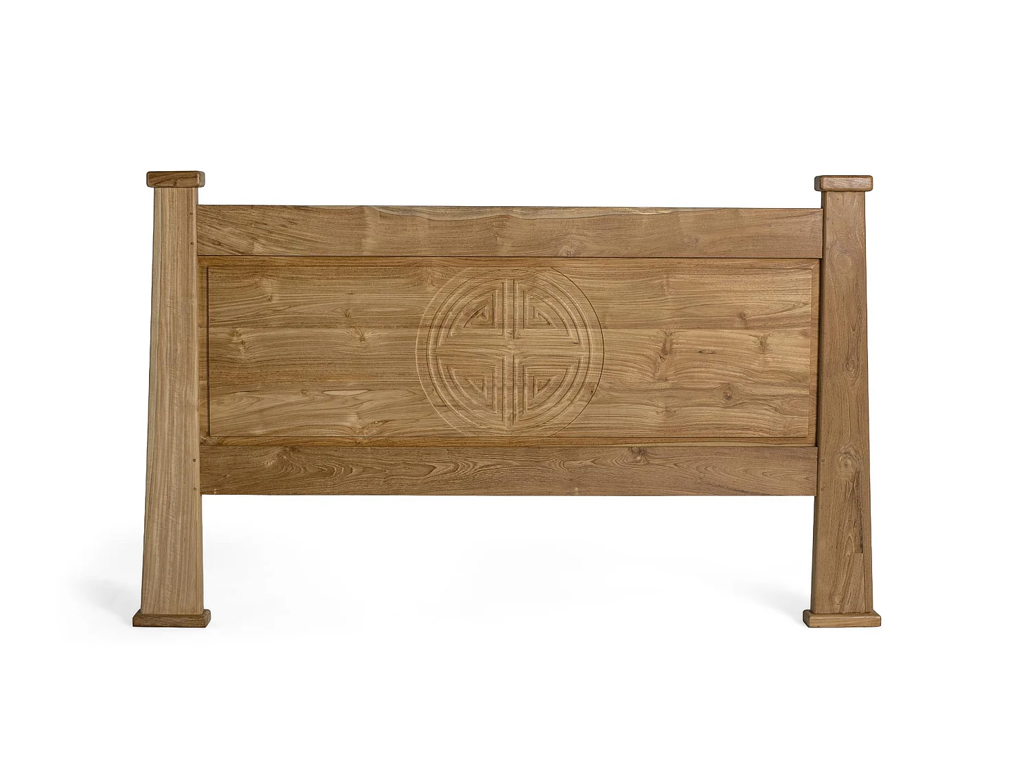 Hoofdbord van massief teakhout, 180 cm