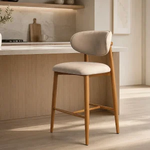 Hoge barkruk COPENHAGUE Licht Hout Hoge barkruk COPENHAGUE Licht Hout