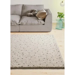 Hoogpolig tapijt – shaggy modern – crème / zwart – 200×290 cm – LUSH Hoogpolig tapijt – shaggy modern – crème / zwart – 200×290 cm – LUSH