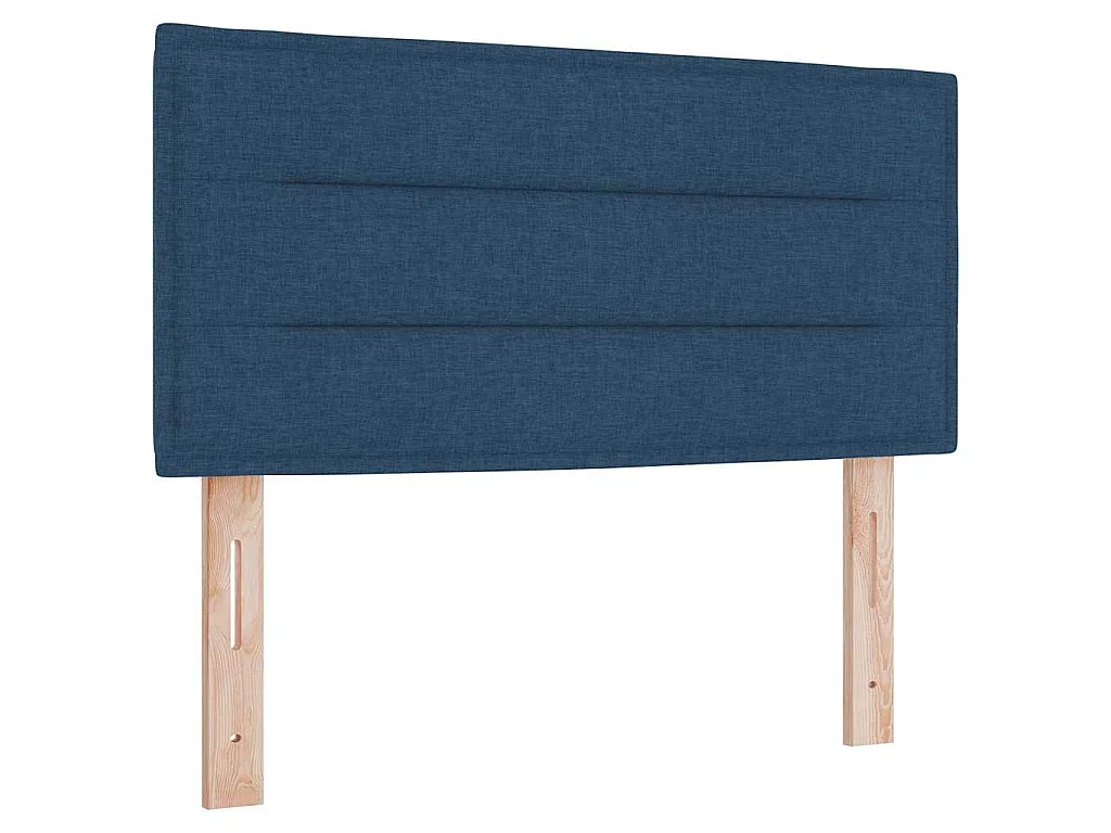 Hoofdbord Blauw 100 cm Stof