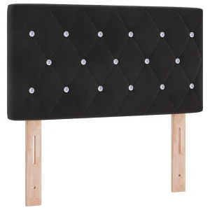 Hoofdbord Zwart 80 cm Fluweel Hoofdbord Zwart 80 cm Fluweel