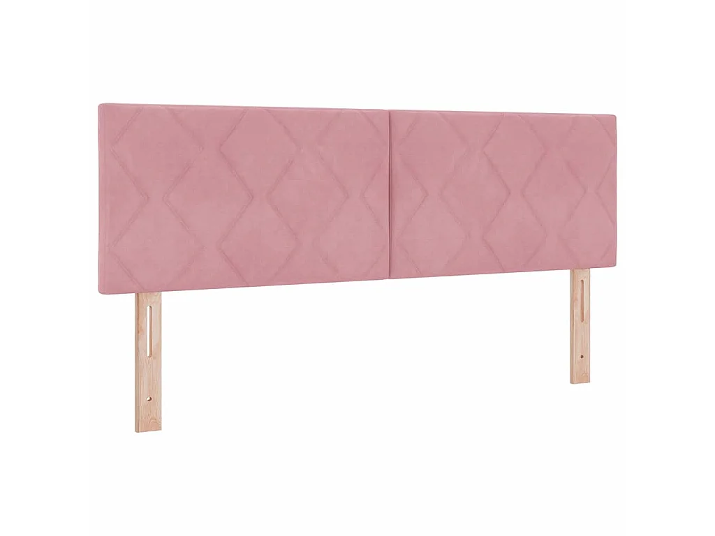 Hoofdbord Roze 160 cm Fluweel