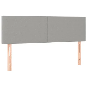Hoofdborden 144x5x78/88 cm stof lichtgrijs Hoofdborden 144x5x78/88 cm stof lichtgrijs