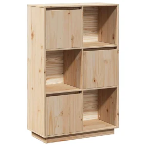 Hoge kast 38x35x117 cm massief grenenhout