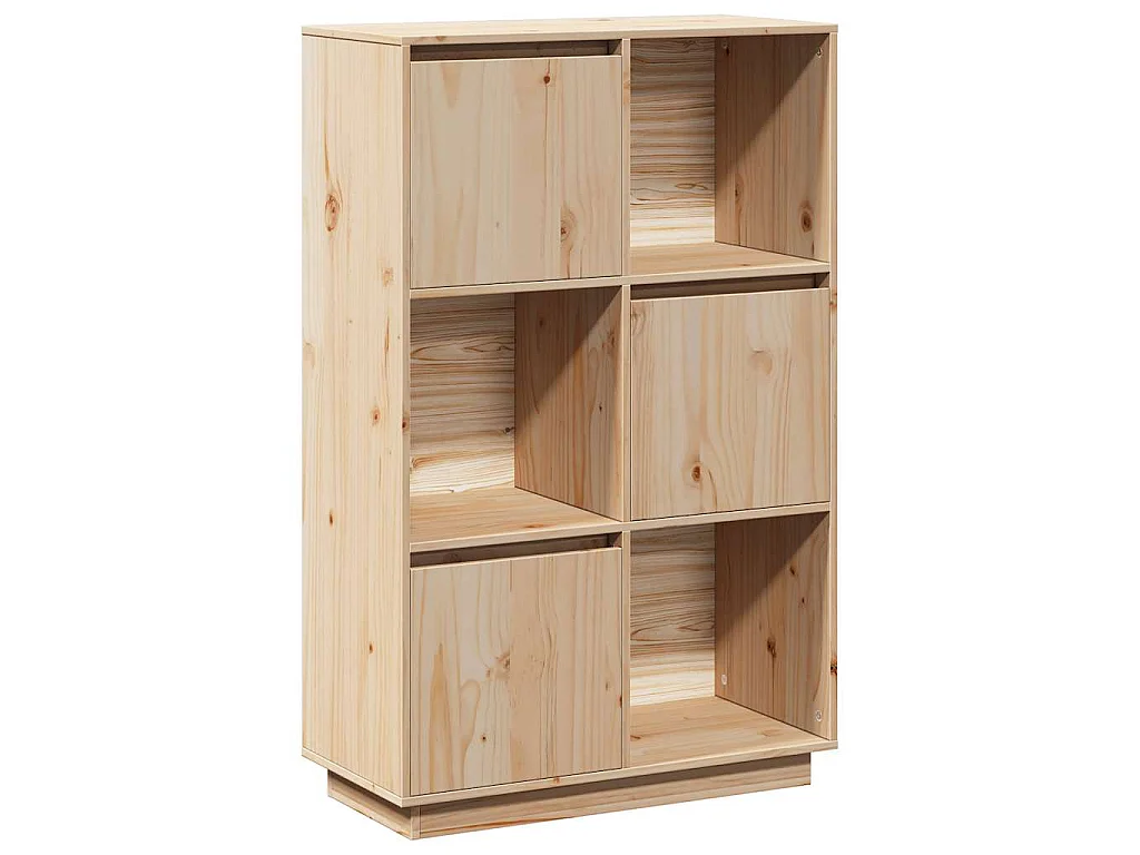 Hoge kast 38x35x117 cm massief grenenhout