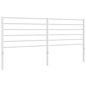 Vervangend hoofdbord metaal wit 180 cm Vervangend hoofdbord metaal wit 180 cm