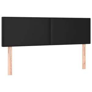 Hoofdborden 144x5x78/88 cm kunstleer zwart Hoofdborden 144x5x78/88 cm kunstleer zwart