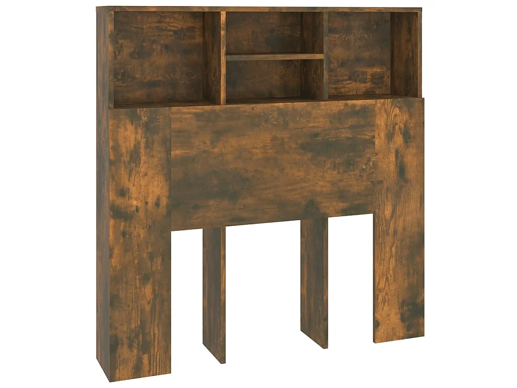 Hoofdbordkast 100x19x103,5 cm gerookt eikenkleurig