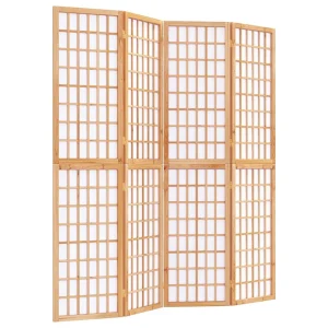 Kamerscherm inklapbaar 4 panelen Japanse stijl 160×170 cm Kamerscherm inklapbaar 4 panelen Japanse stijl 160×170 cm