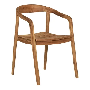 Juego de 2 sillas de teca JOKA: elegancia natural y comodidad escandinava Juego de 2 sillas de teca JOKA: elegancia natural y comodidad escandinava