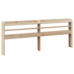 Hoofdbord met schappen 180 cm massief grenenhout Hoofdbord met schappen 180 cm massief grenenhout