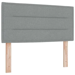 Hoofdbord Lichtgrijs 90 cm Stof