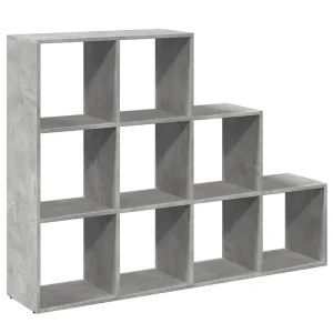 Kamerscherm / boekenkast 3-laags 137,5x29x103,5 cm hout grijs Kamerscherm / boekenkast 3-laags 137,5x29x103,5 cm hout grijs
