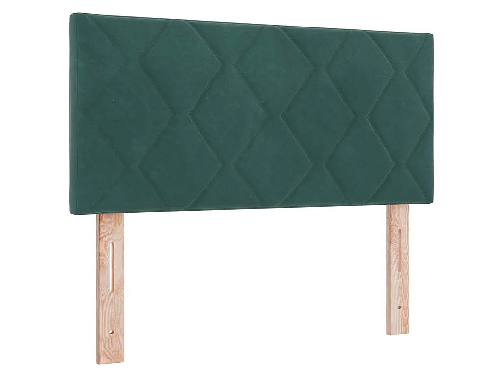 Hoofdbord Donkergroen 100 cm Fluweel