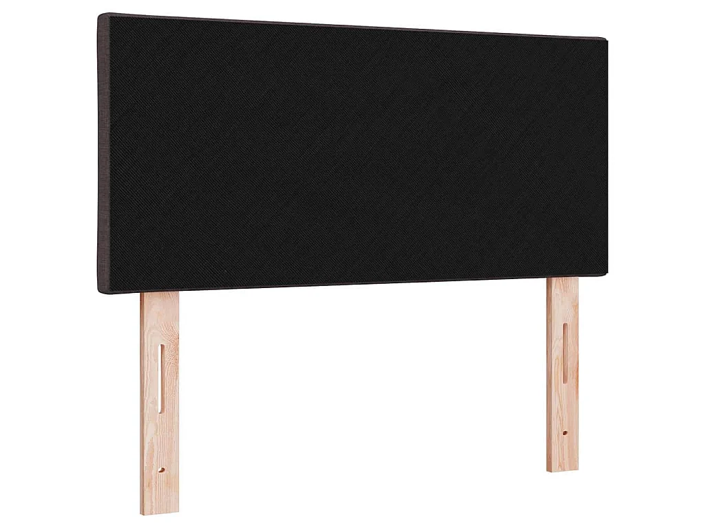 Hoofdbord Donkerbruin 100 cm Stof