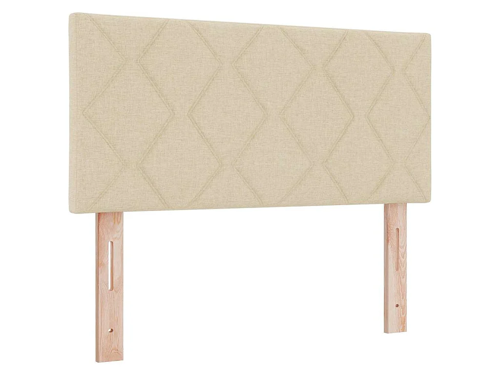 Hoofdbord Crème 100 cm Stof
