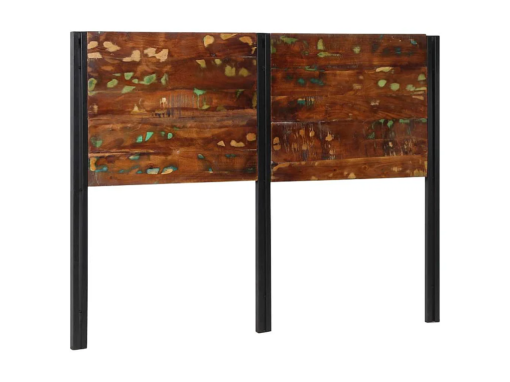Hoofdeinde 140 cm massief gerecycled en ijzer