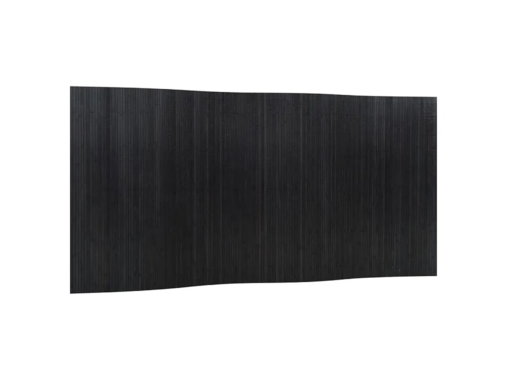Kamerscherm breedte 400 cm hoogte 165 cm bamboe zwart