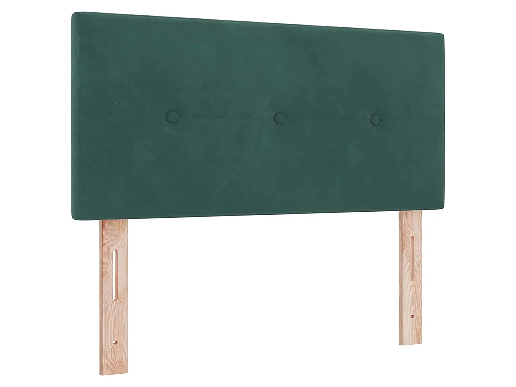 Hoofdbord Donkergroen 100 cm Fluweel