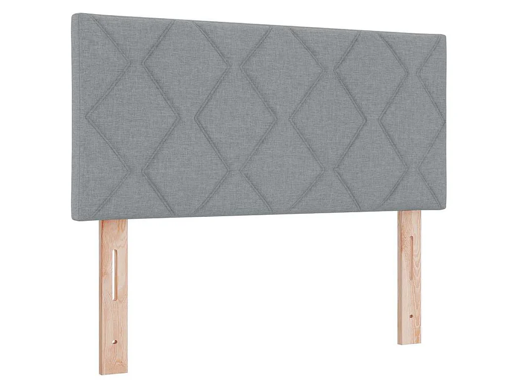 Hoofdbord Lichtgrijs 90 cm Stof