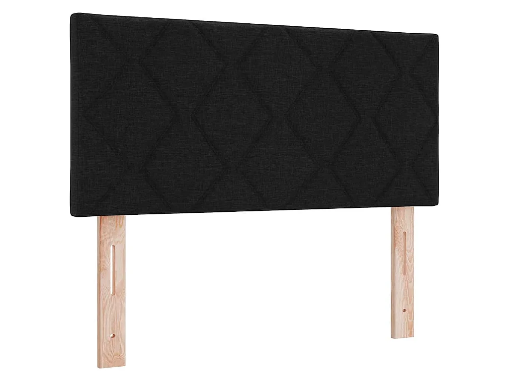 Hoofdbord Zwart 90 cm Stof