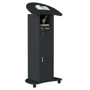 Houten staande bureau Speaker bureau Rolls Redola T