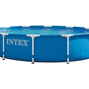 Intex rond bovengronds zwembad 366×76 cm met pomp en cartridge Intex rond bovengronds zwembad 366×76 cm met pomp en cartridge