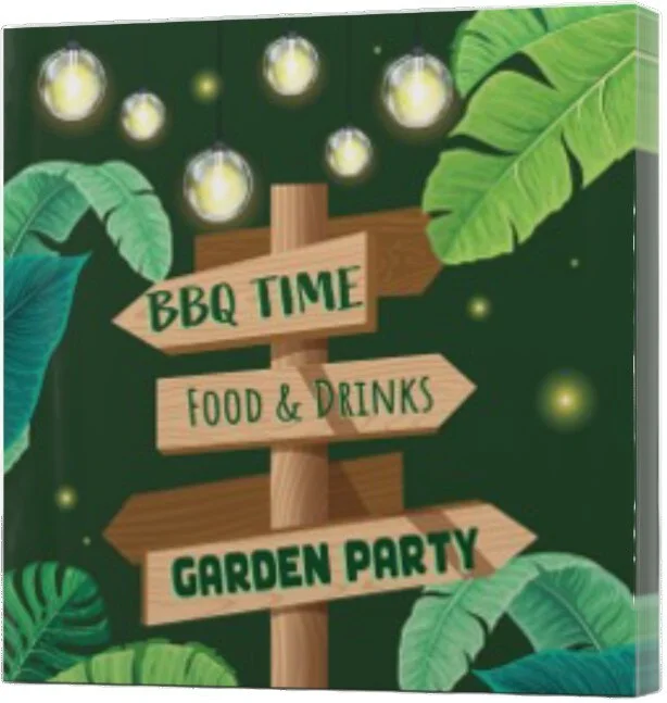 Servet Garden Party multi 33 x 33 cm 20 stuks