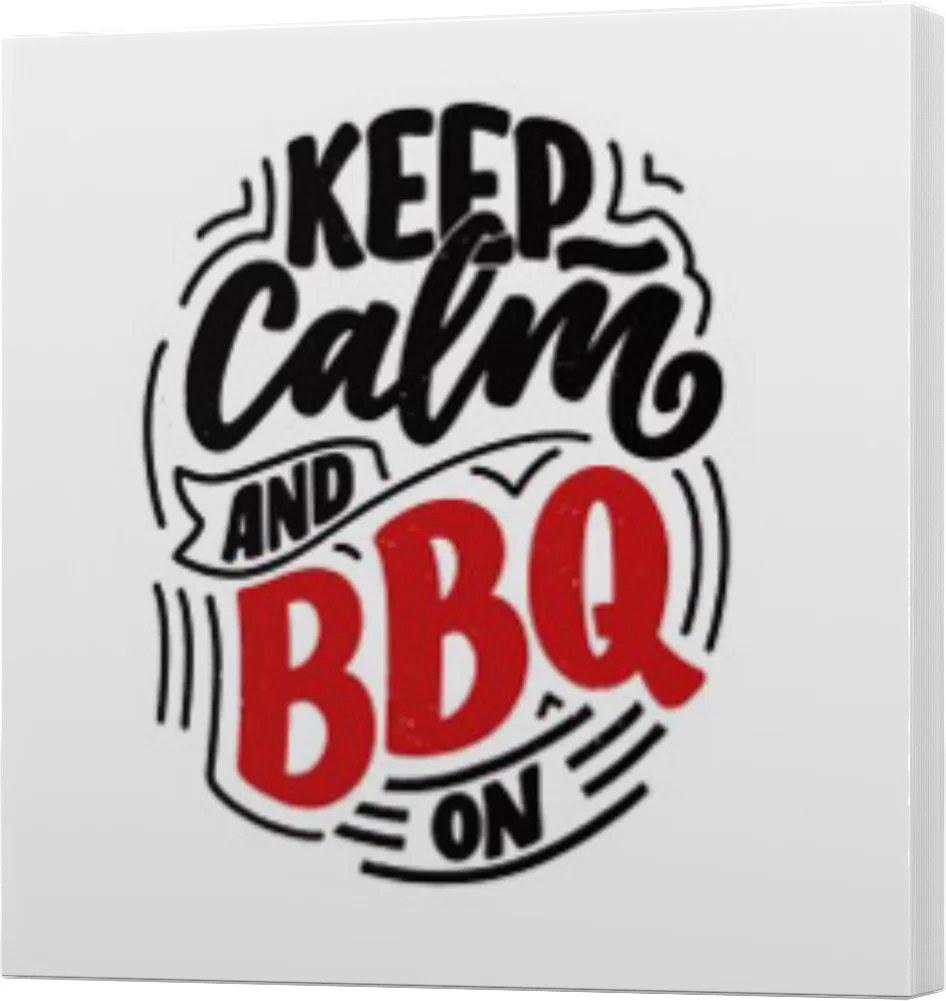 Servet BBQ multi 33 x 33 cm 20 stuks