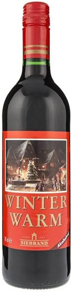 Siebrand winterwijn alcoholvrij 750 ml