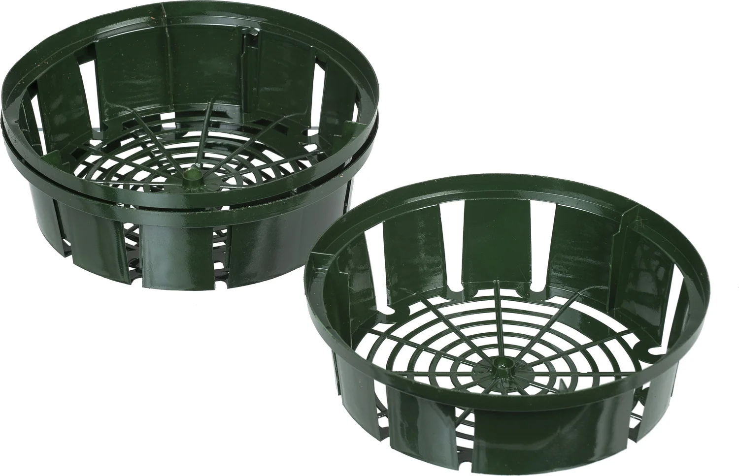 Nature bollenplantmand groen D 26 H 7,5 cm 3 stuks