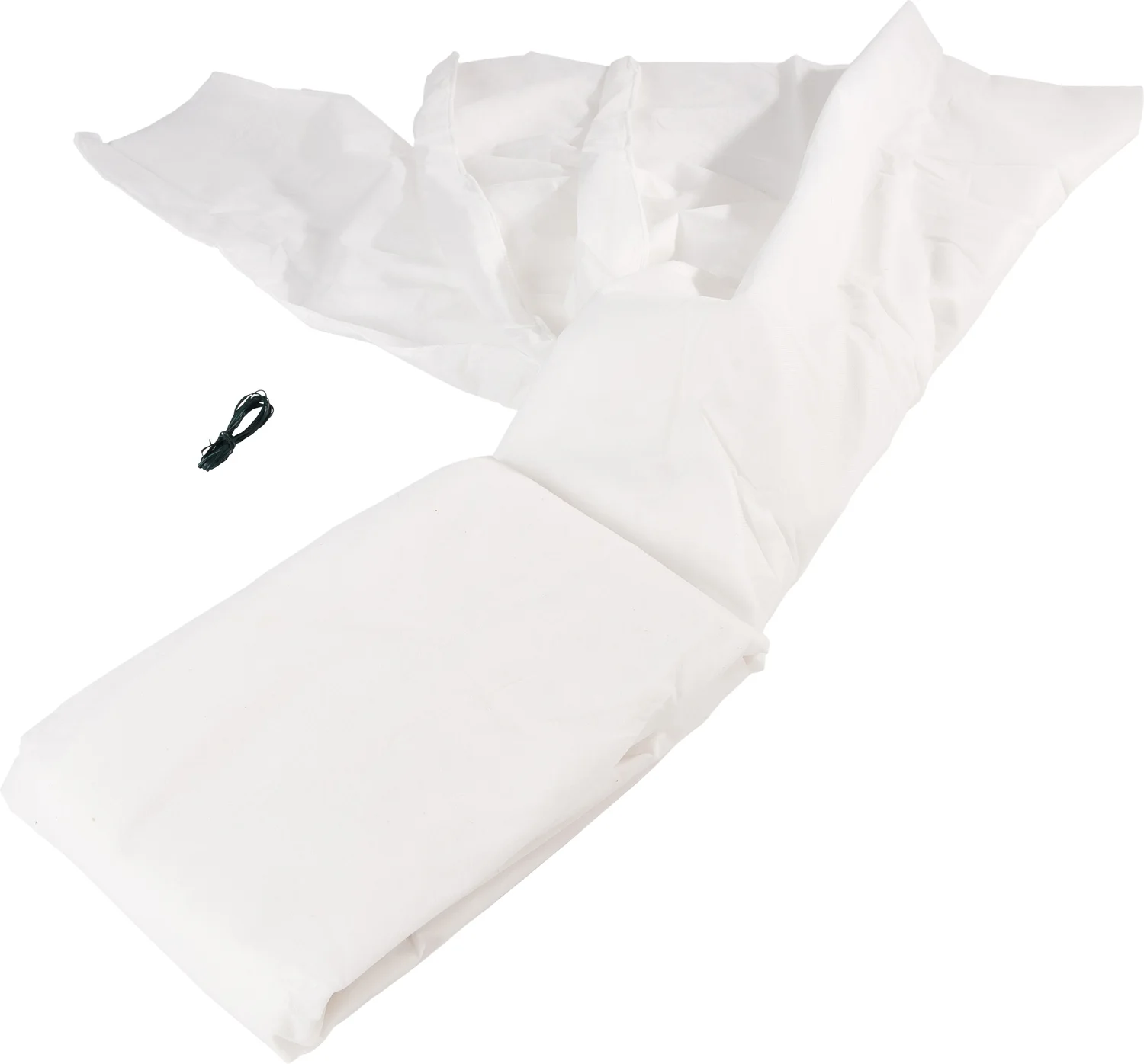 Nature wintervlies hoes D64cm x 10m 30 g/m² wit