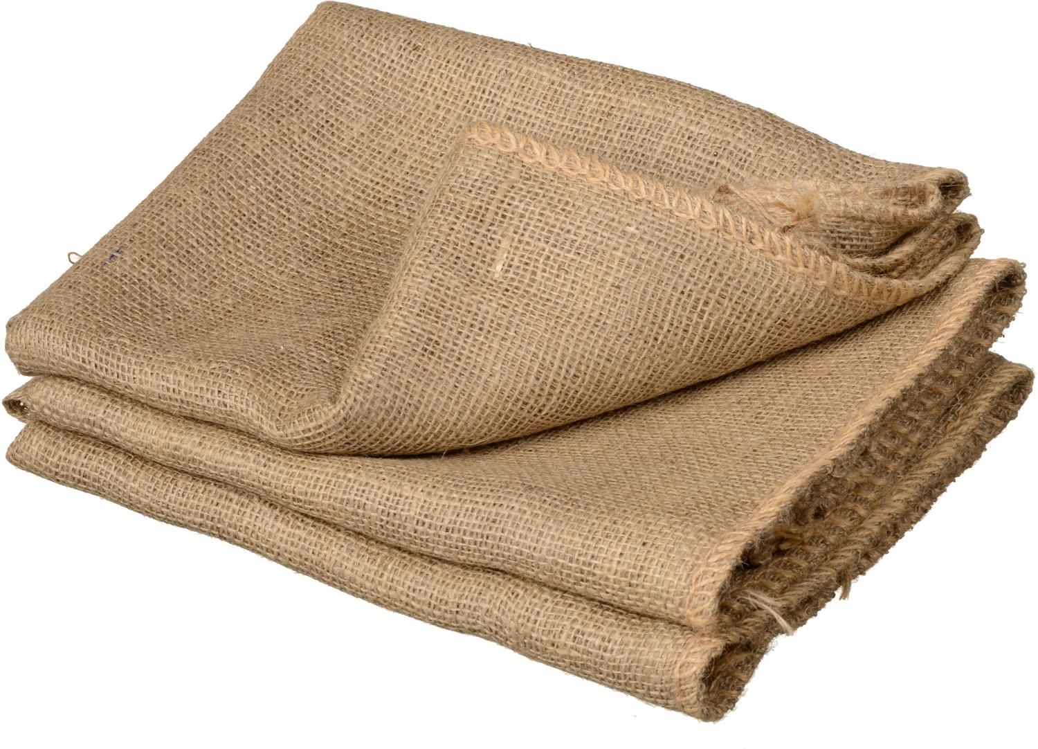 Nature afdekhoes van jute D 75 H 100 cm